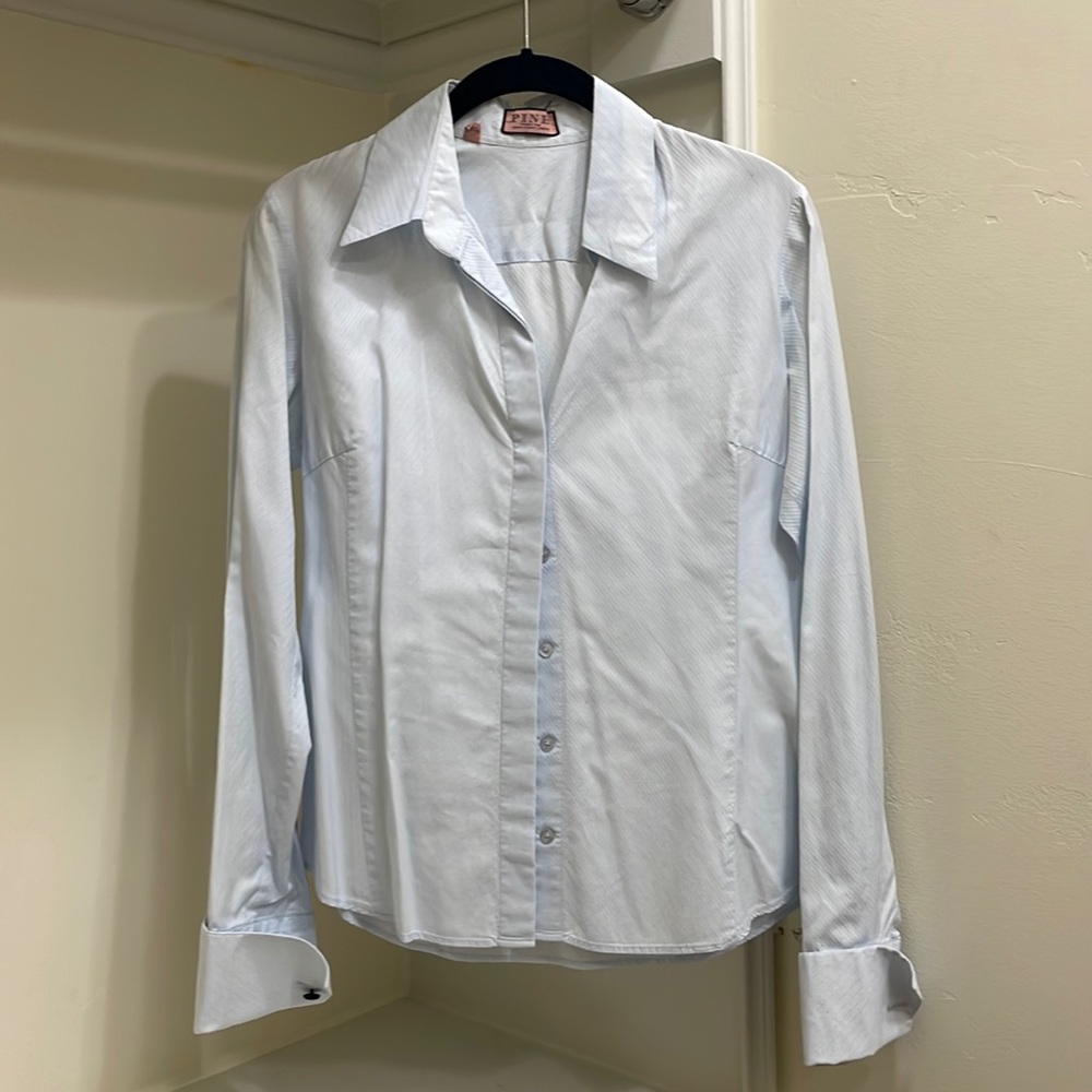 Thomas pink button down
